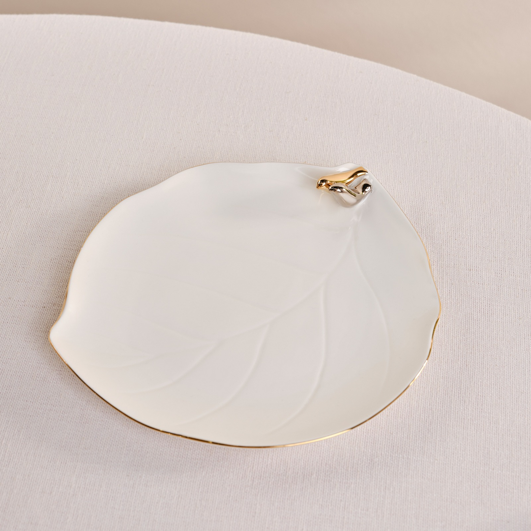 Karaca X Müge Anlı Gold Bird Dessert Plate 21 cm