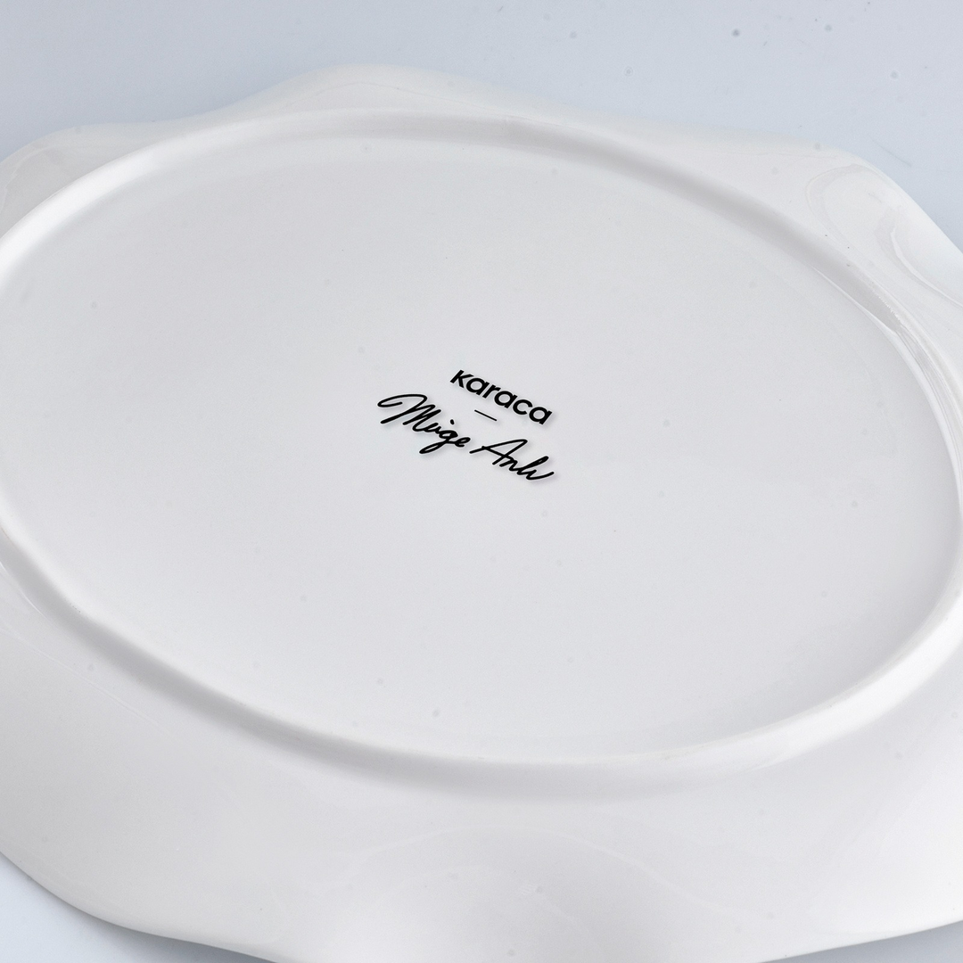 Karaca X Müge Anlı Gold Dessert Plate 21 cm