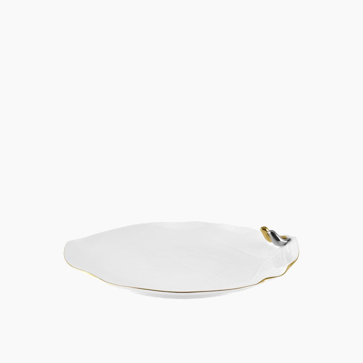 Karaca X Müge Anlı Gold Bird Serving Plate 27 cm – Gold