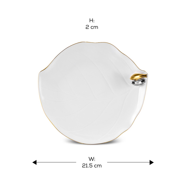Karaca X Müge Anlı Gold Bird Serving Plate 27 cm – Gold