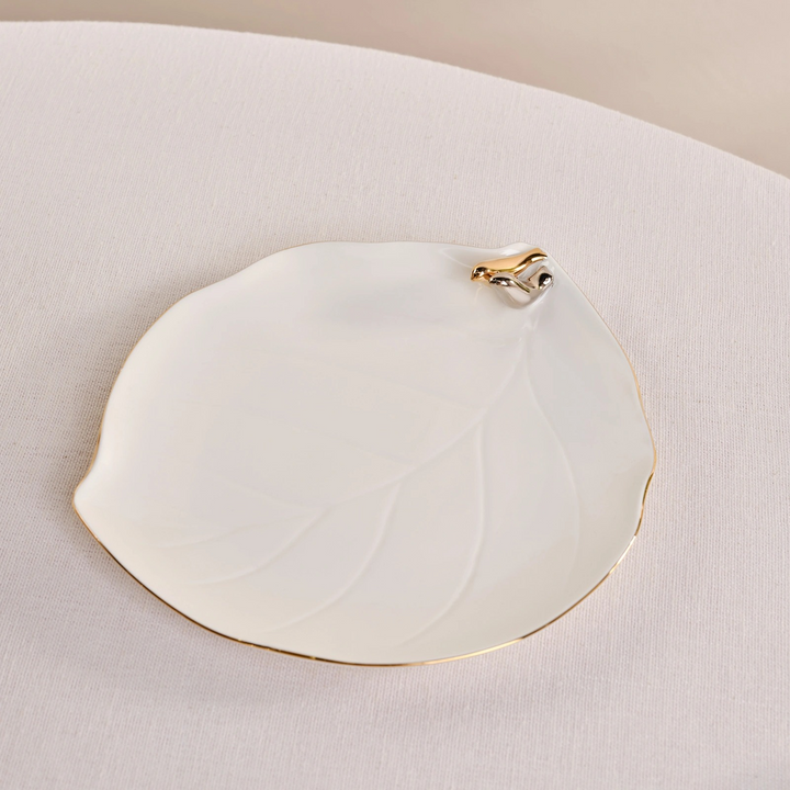 Karaca X Müge Anlı Gold Bird Serving Plate 27 cm – Gold
