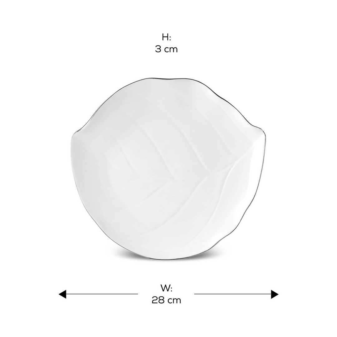 Karaca X Müge Anlı Gold Serving Plate 27 cm