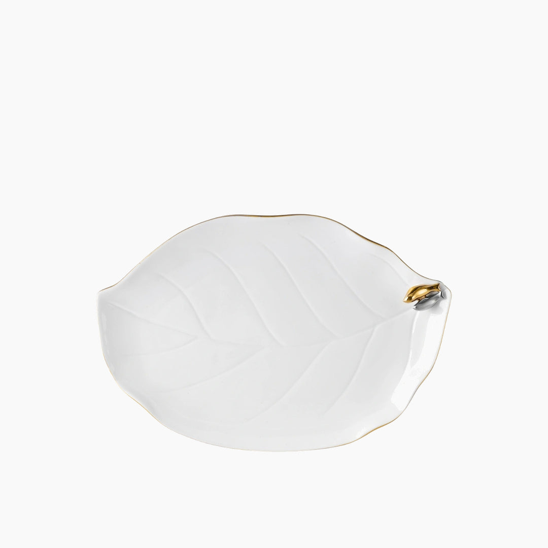 Karaca X Müge Anlı Gold Bird Oval Plate 20 cm – Gold