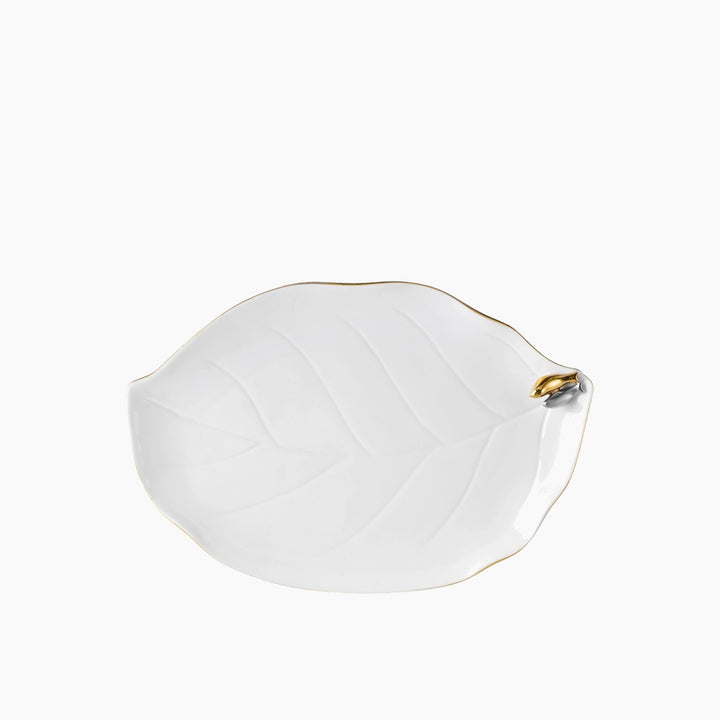 Karaca X Müge Anlı Gold Bird Oval Plate 20 cm – Gold