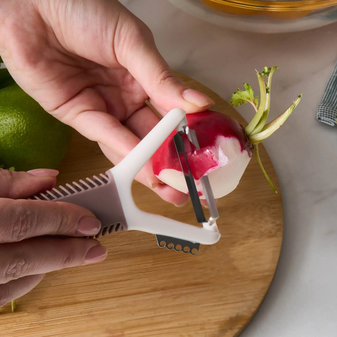 Karaca Crick Crack Harmony 2-Piece Peeler Set - Multicolor