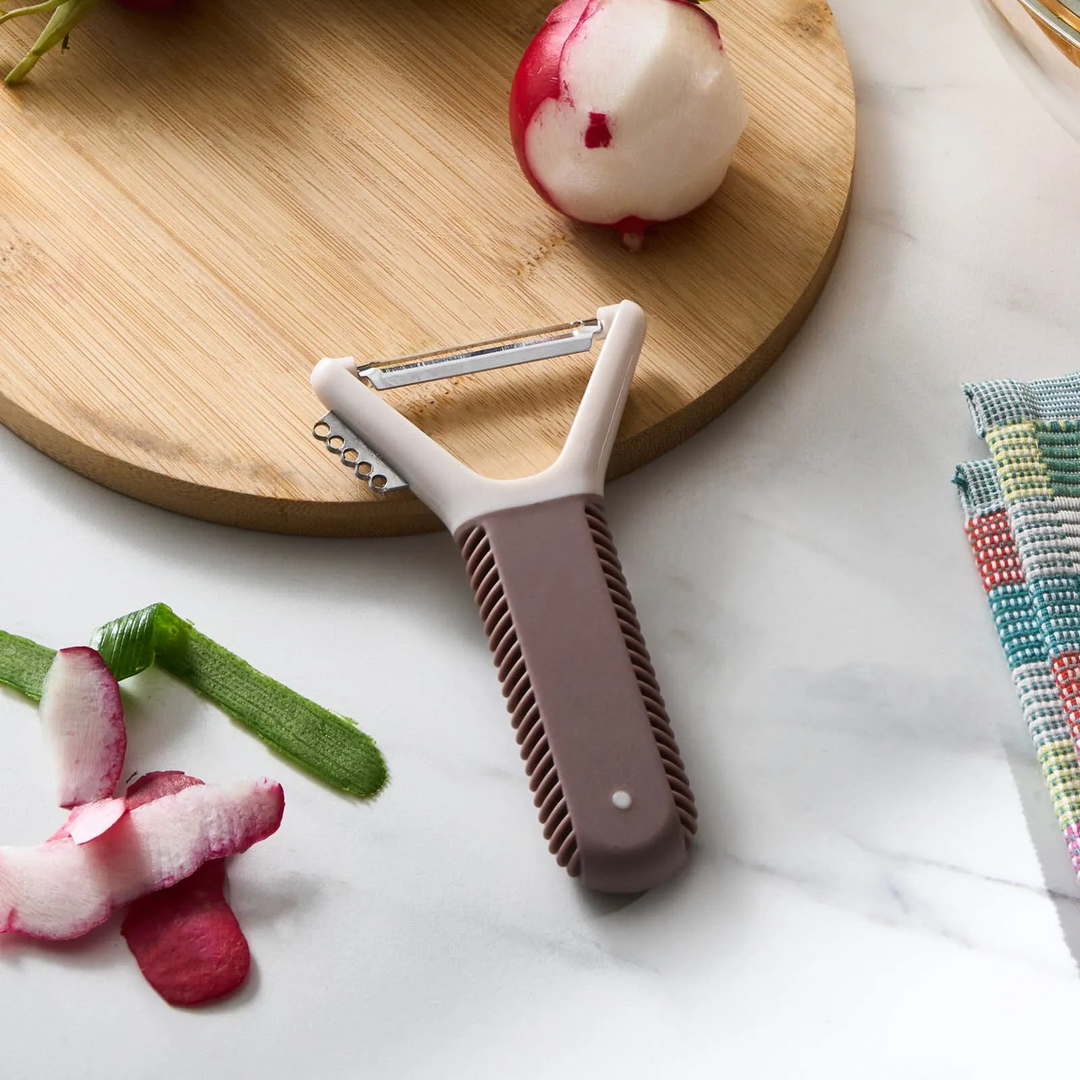 Karaca Crick Crack Harmony 2-Piece Peeler Set - Multicolor
