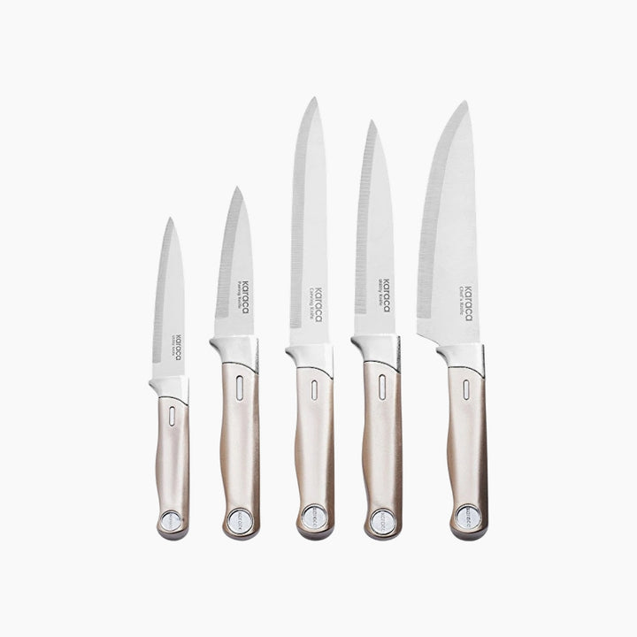 Karaca Mastermaid 6-Piece Set – Mineral Gold