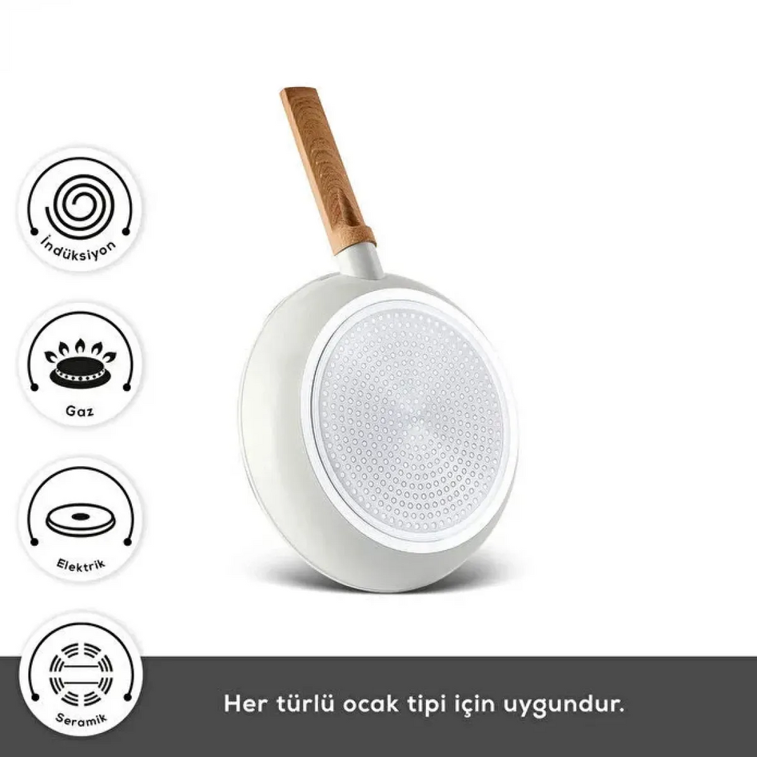 Karaca Swiss Crystal Almond Frying Pan