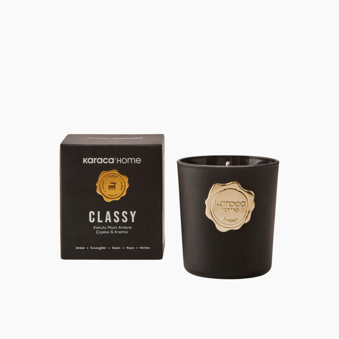 Karaca Home Classy Scented Candle with Glass Holder 170 g