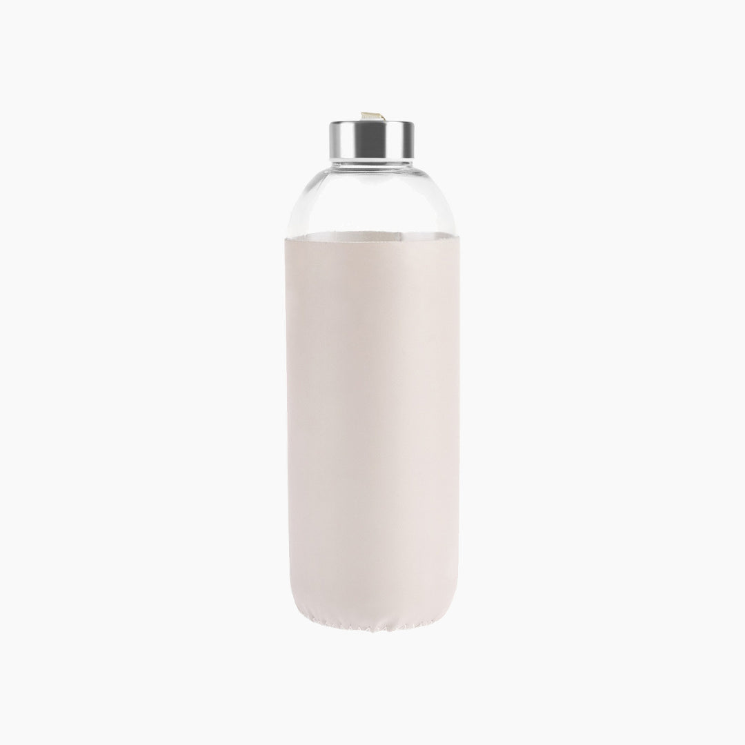 Karaca Leather Glass Water Bottle 1 L