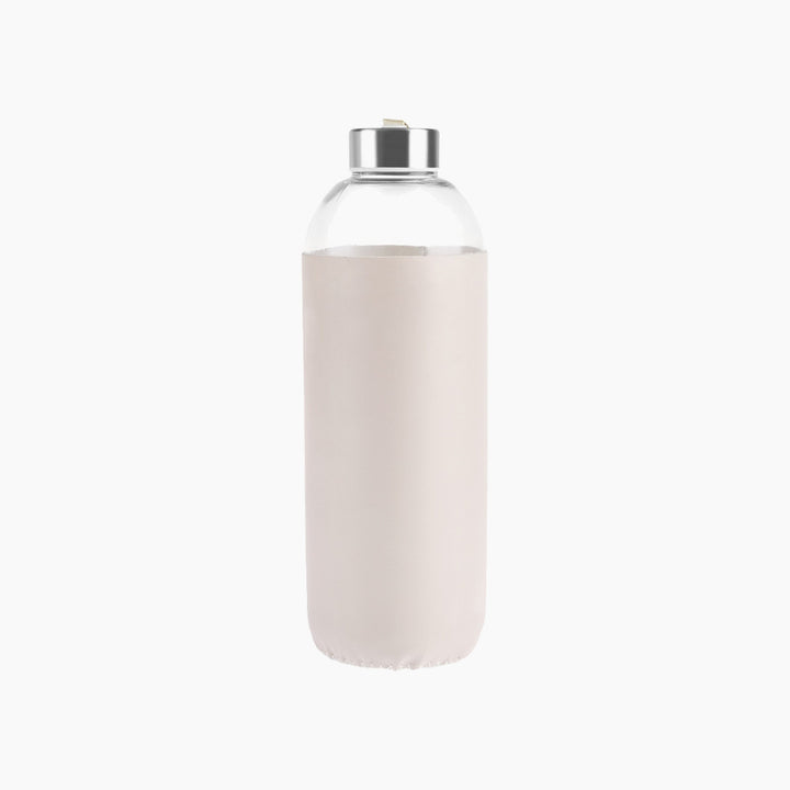 Karaca Leather Glass Water Bottle 1 L