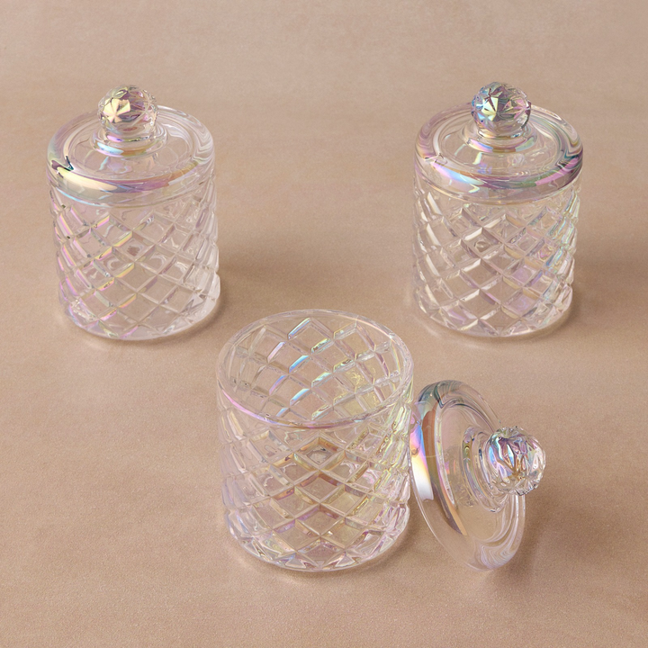 Karaca Robby Lustrous 3-Piece Spice Set - Transparent
