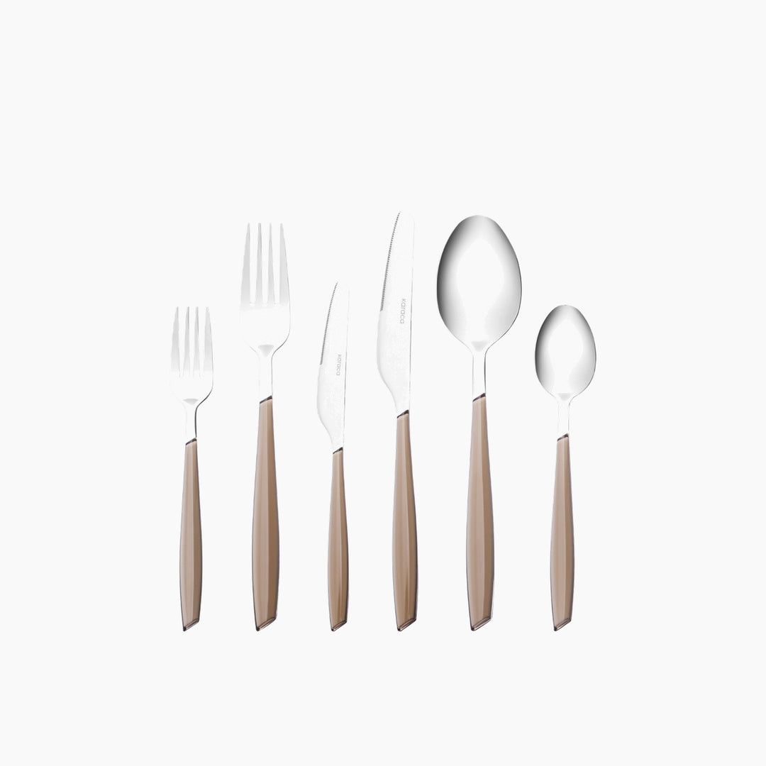 Karaca Lincoln Dinner Knife – Cream