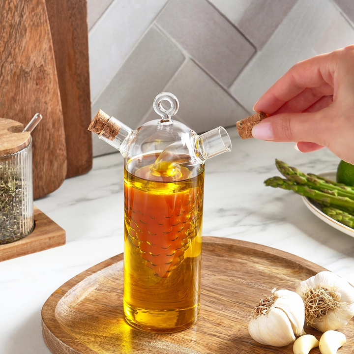 Karaca Ronda Oil &amp; Vinegar Set – Transparent
