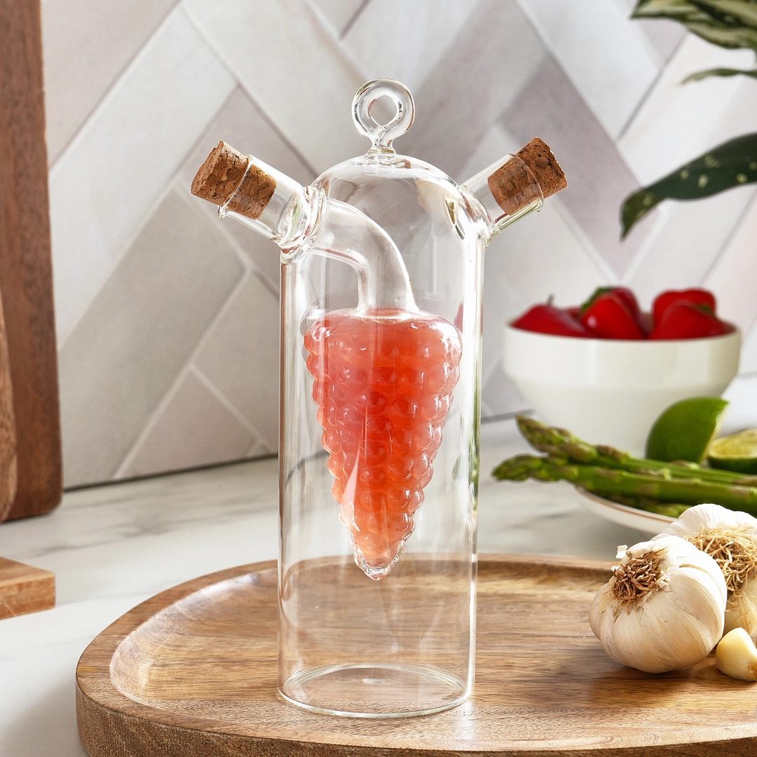 Karaca Ronda Oil &amp; Vinegar Set – Transparent