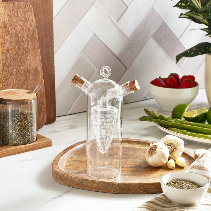 Karaca Ronda Oil &amp; Vinegar Set – Transparent