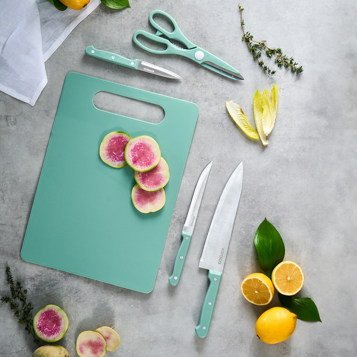 Karaca Sharp 3-in-1 5-Piece Knife Set 25 cm – Mint