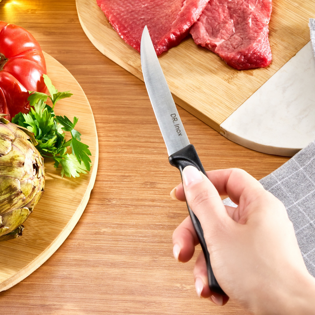Dr. Inox Paring Knife 19 cm – Cream