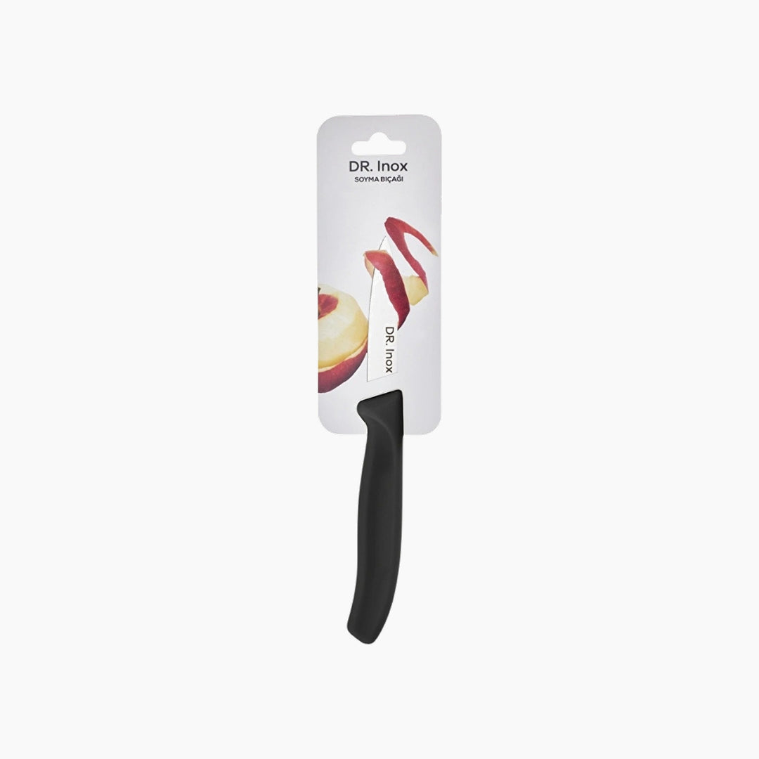 Dr. Inox Serrated Paring Knife 19 cm – Black
