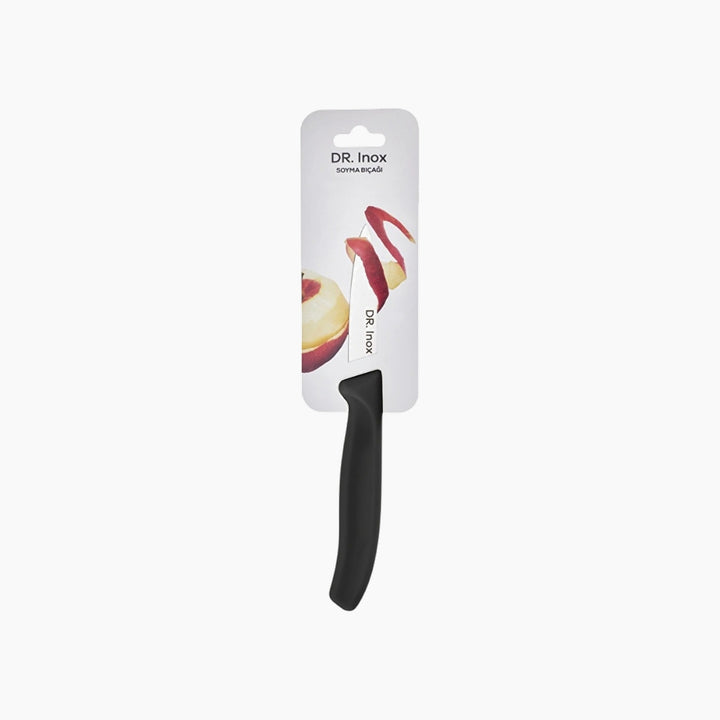 Dr. Inox Serrated Paring Knife 19 cm – Black