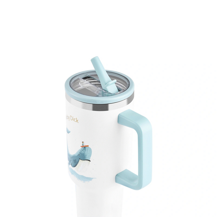 Karaca Star Hero Moby Stainless Steel Leakproof Thermos 1,150 ml – White