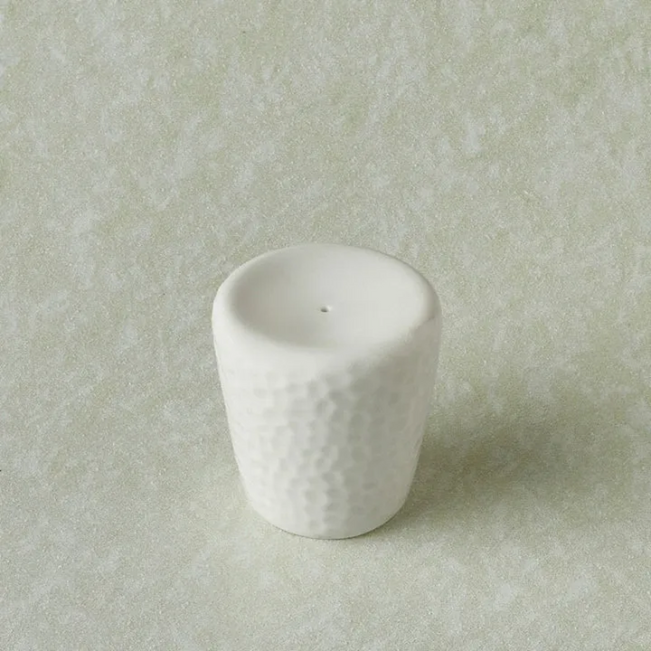 Karaca X Refika Pure White Round Pepper Shaker 6 cm
