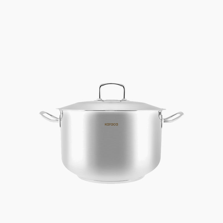 Karaca Nazen XL Stainless Steel Aşure Pot 34 cm – 2 Pieces