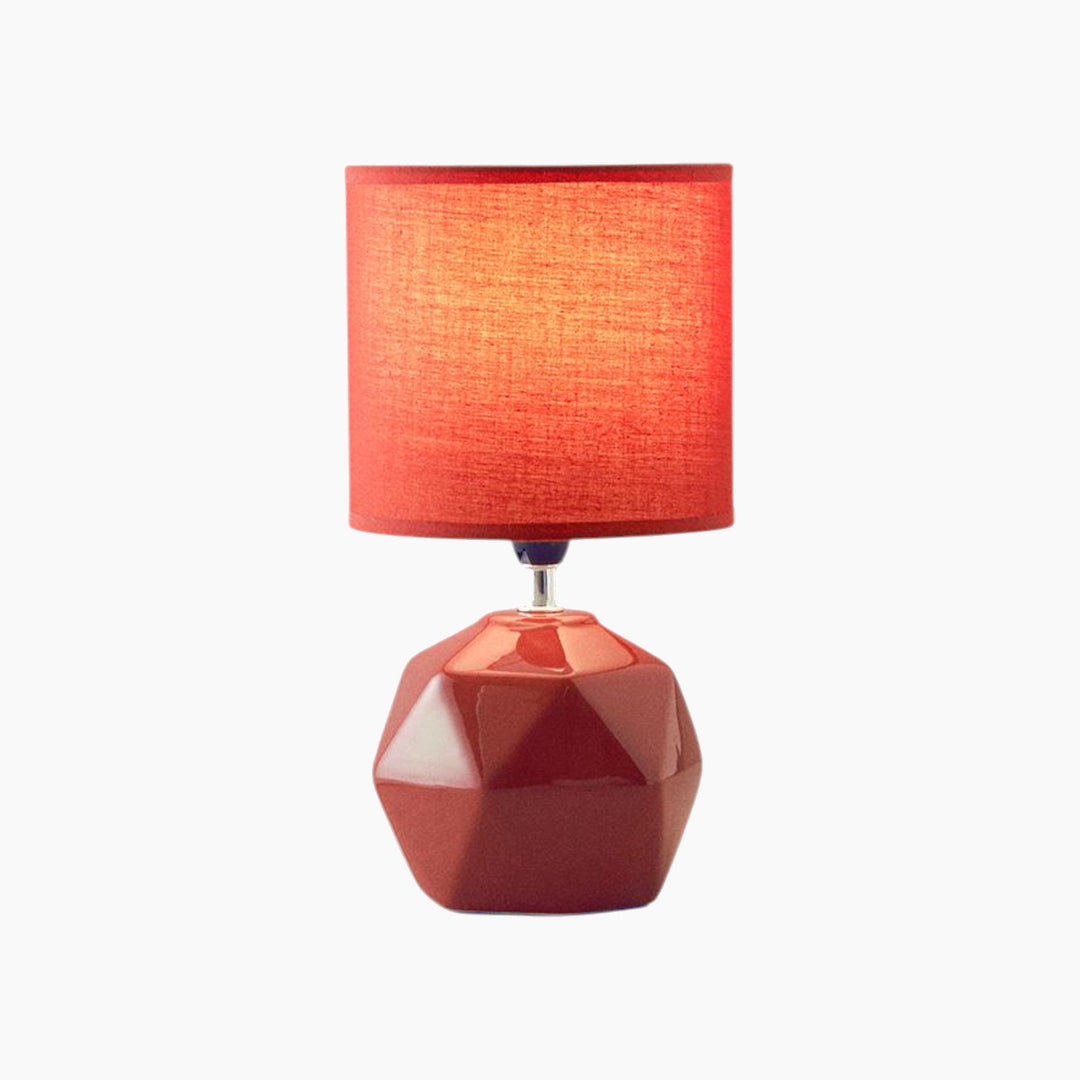 EH Living Cubic Ceramic Table Lamp