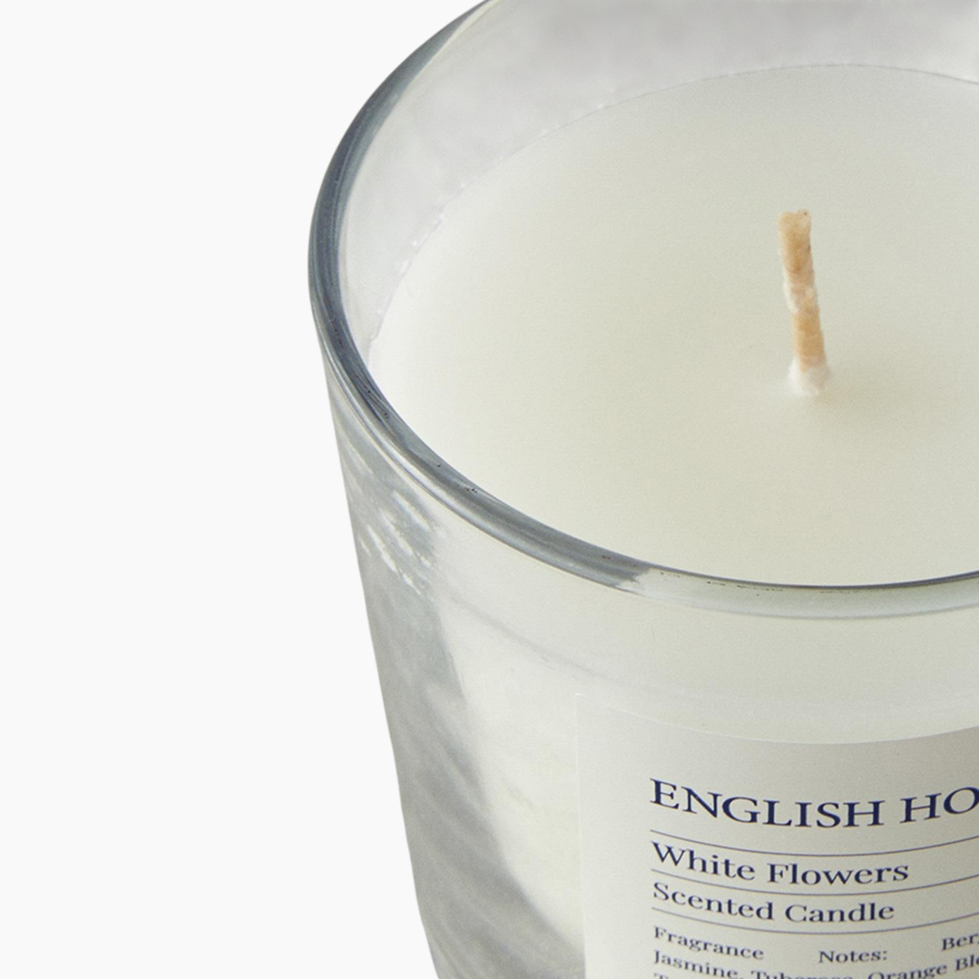 EH Living White Flowers Scented Candle 120 g EH Living White Flowers Scented Candle 120 g