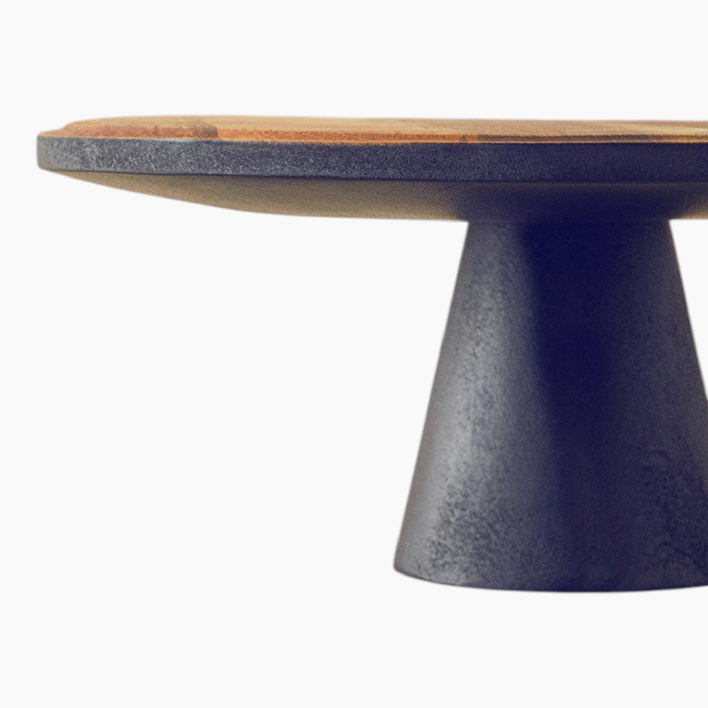 EH Living Modern Wood Walnut Cake Stand EH Living Modern Wood Walnut Cake Stand