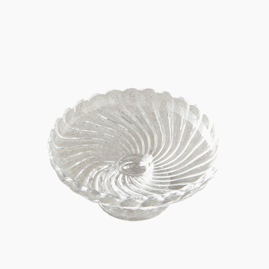 EH Living Fiona Glass With Legs Serving Ware 14.5 cm Transparent
