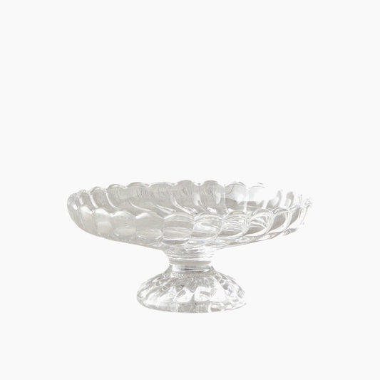 EH Living Fiona Glass With Legs Serving Ware 14.5 cm Transparent