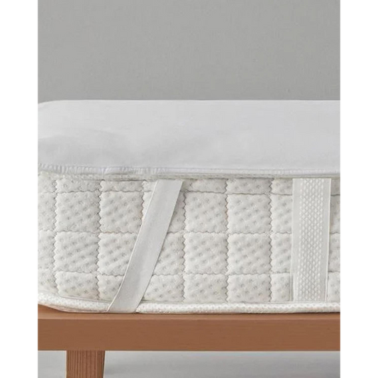 EH Living Fresh Touch Waterproof King Size Mattress Topper 180x200 cm White