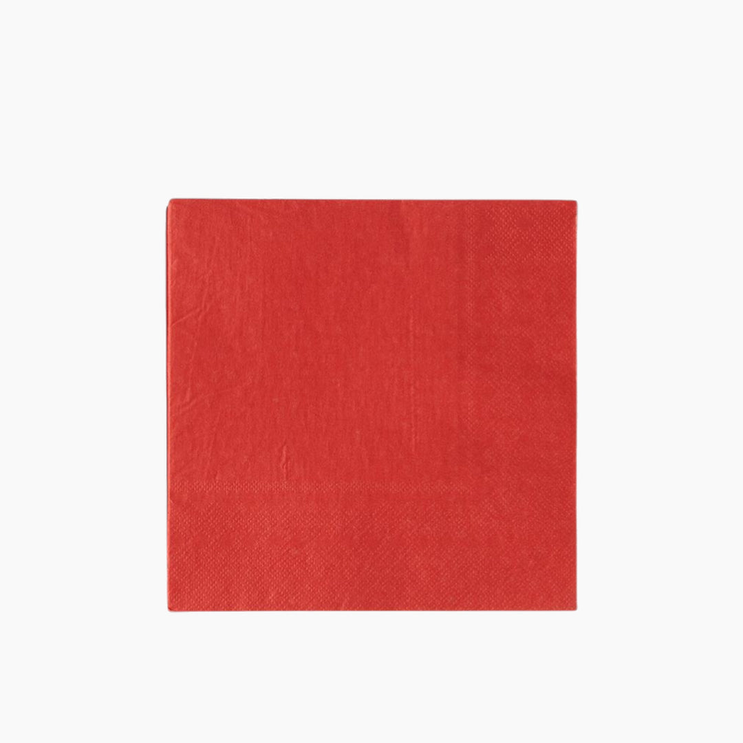 EH Living Marine Paper 20 pcs Napkin 33x33 cm Red