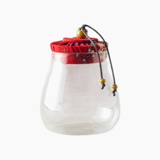EH Living Vintage Borosilicate Jar 430 ml Red