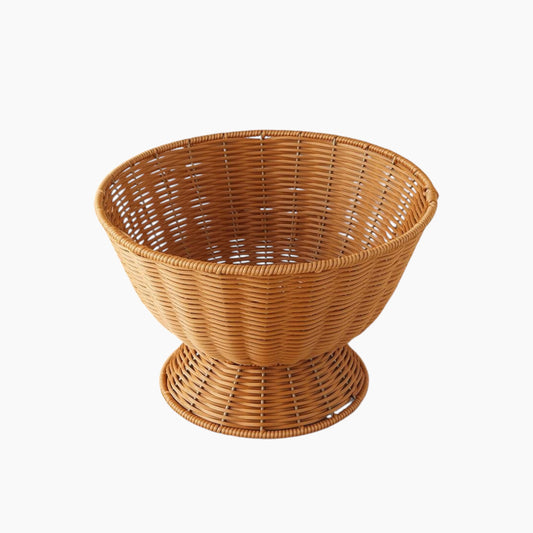 EH Living Victoria Plastic Rattan Serving Ware 30x20 cm Brown