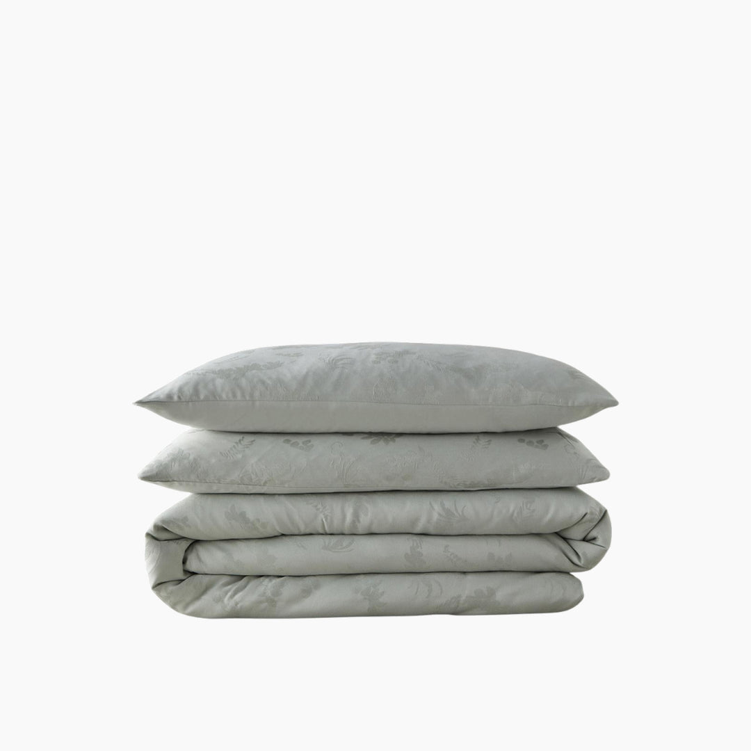 EH Living Glare Jacquard Double Size Duvet Cover Set 200x220 cm Green
