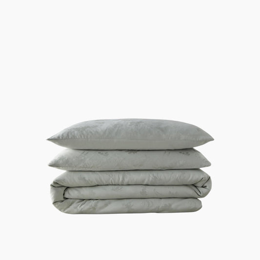 طقم غطاء لحاف مزدوج EH Living Glare Jacquard مقاس 200x220 سم أخضر