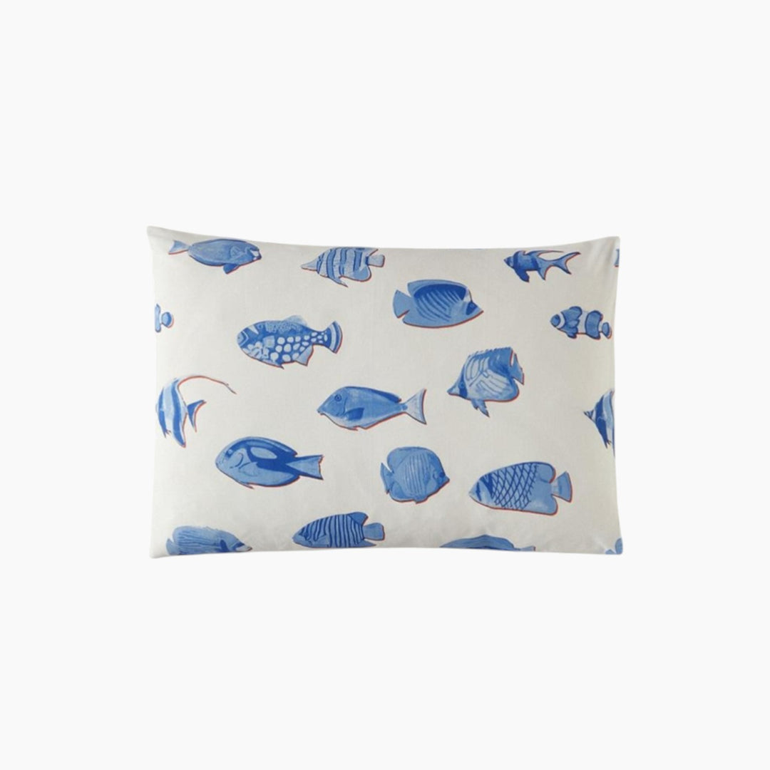 EH Living Nautical Depths Easy Iron 2 pcs Pillowcase 50X70 Blue