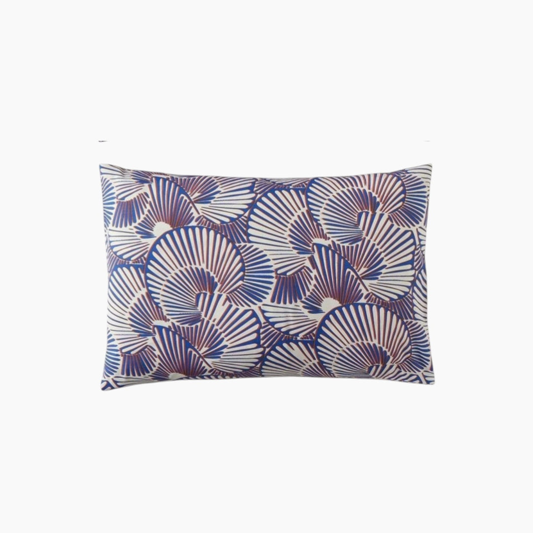 EH Living Marine Mosaic Easy Iron 2 pcs Pillowcase 50X70 Navy Blue - Orange