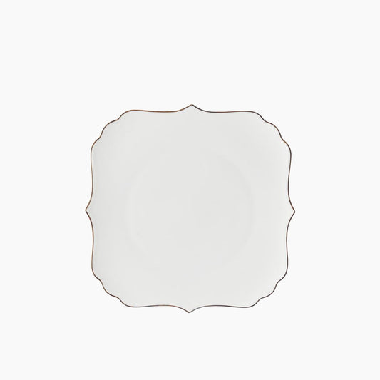 H Living Napoli Bone Porcelain Table Set 27 Pieces, 6 Servings
