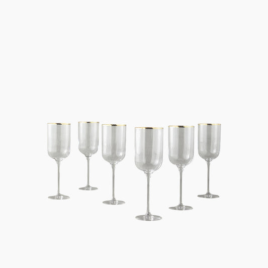 EH Living Bridgette Glass Chalice Set
