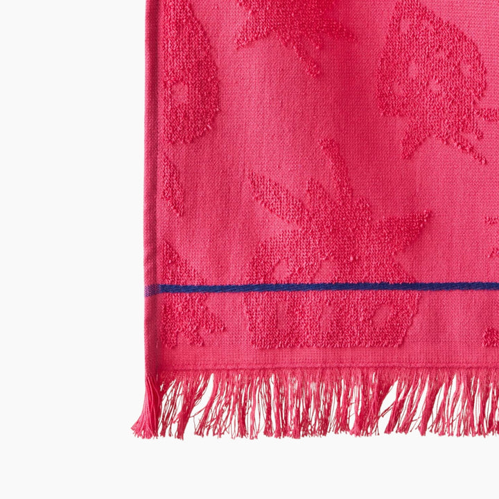 EH Sweet Strawberry Cotton Beach Towel 70X140 Cm Fuchsia
