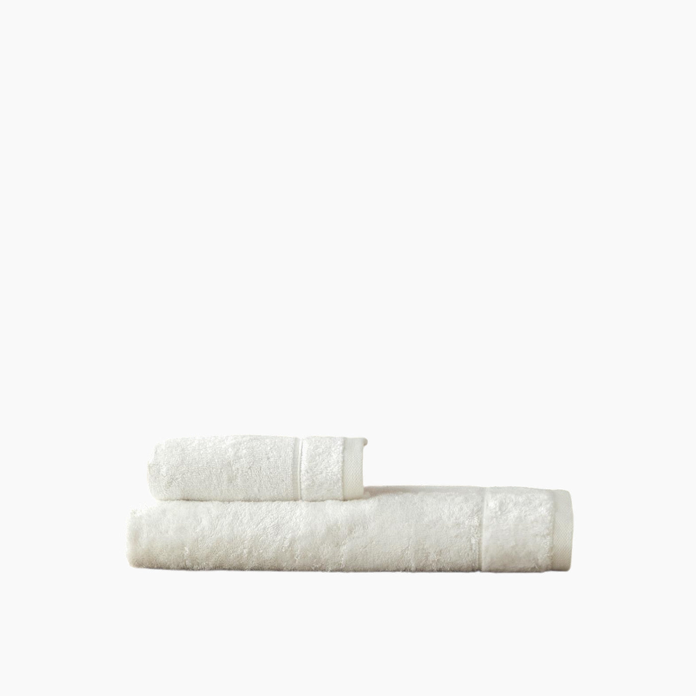 EH Living Leafy Bamboo Face Towel Ecru EH Living Leafy Bamboo Face Towel Ecru
