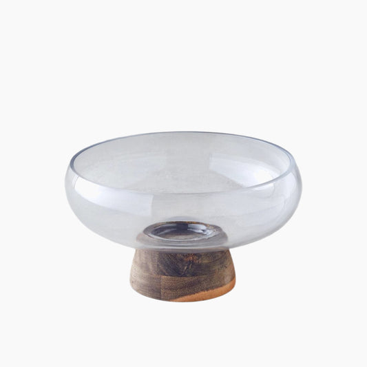 H Living Yulia Acacia Bowl