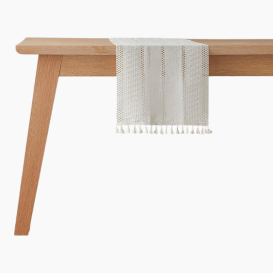 EH Living Aden Cotton Runner 35x145 سم بيج