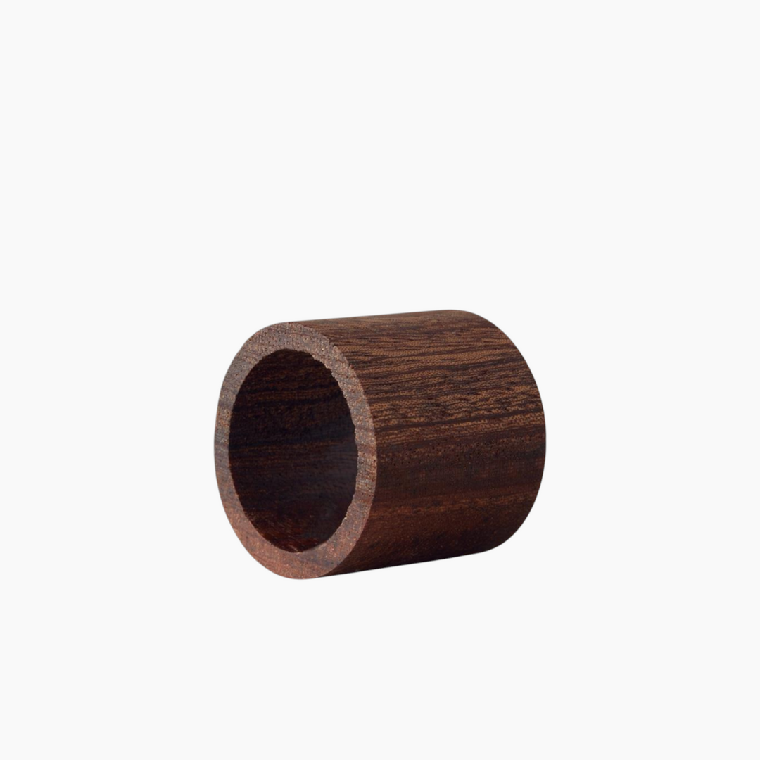 EH Living Rustic Iroco Napkin Ring