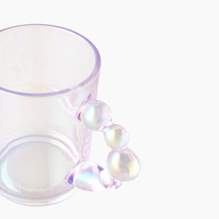 EH Balloons Glass Mug 340 Ml Purple