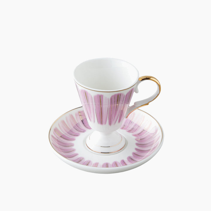 EH Winnie Porcelain 4 Pieces 2 Servings Coffee Cup Set 90 Ml