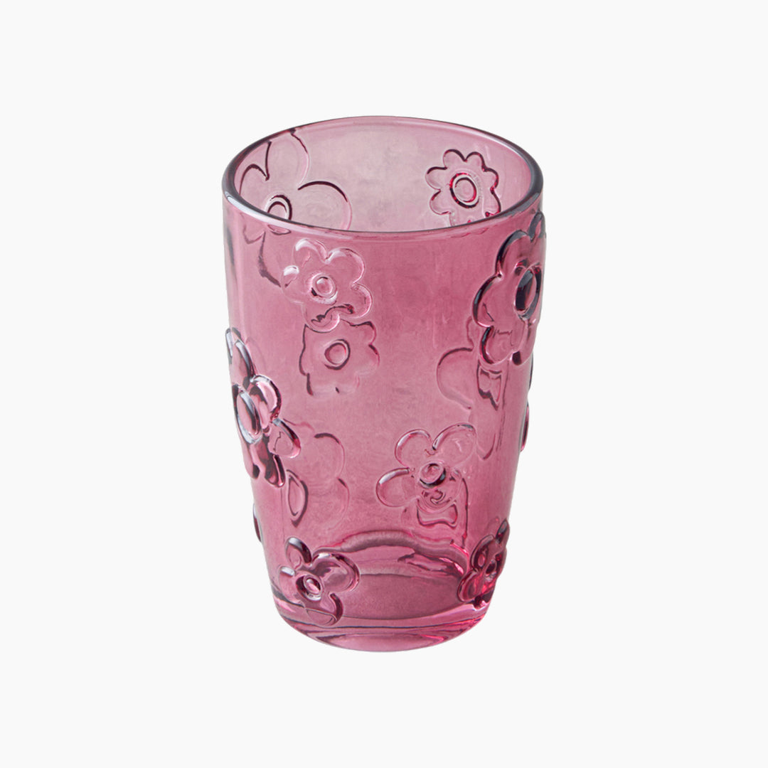 EH Living Fleur Glass Tumblers